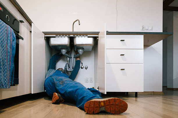 Professional Leak Detection technician working in Bedford, OH
